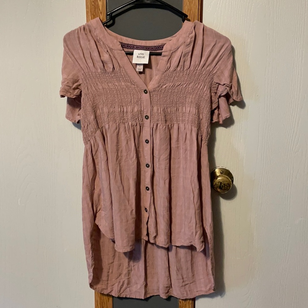 Pink top